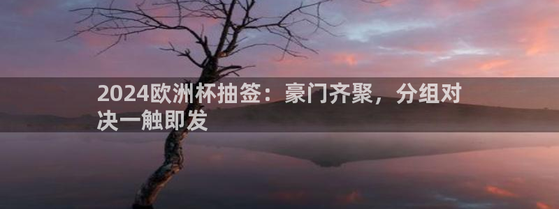 放心购买足球平台|2024欧洲杯抽签：豪门齐聚，分组对
决一触即发